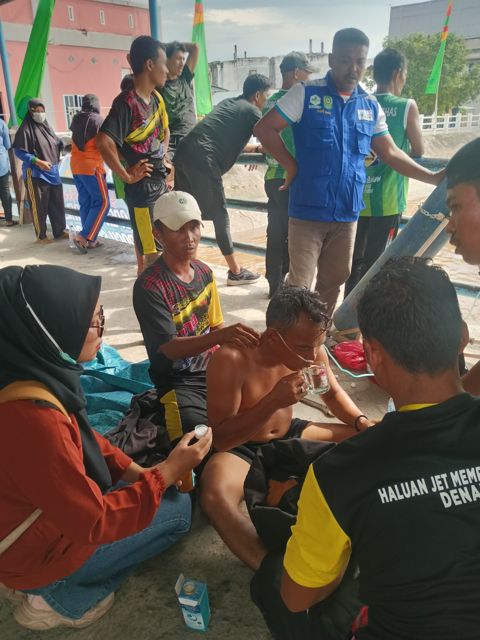 Alami sesak dan Tidak Bisa Bernapas.