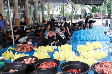 150 Ton Daging Kurban PTPN IV PalmCo Mengalir ke Pelosok Negeri