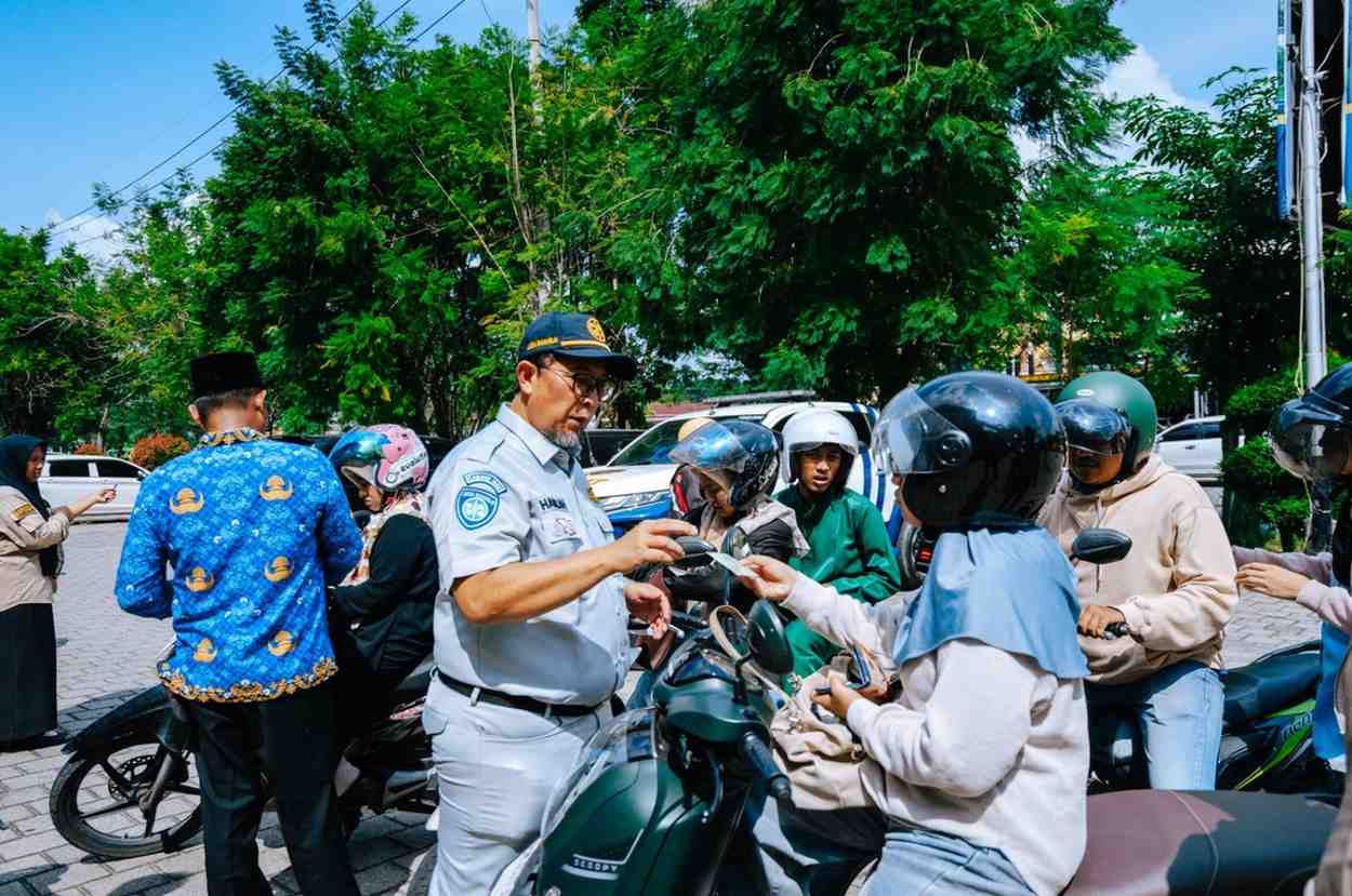 Gelar Opstib, Dishub dan Bapenda Kota Pekanbaru Kolabrorasi bersama Samsat dan Jasa Raharja Riau
