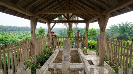 Makam Leluhur Kebun Lubuk Dalam Ditetapkan Sebagai HCV, Komitmen PalmCo Jaga Fisik dan Nilai Sejarah