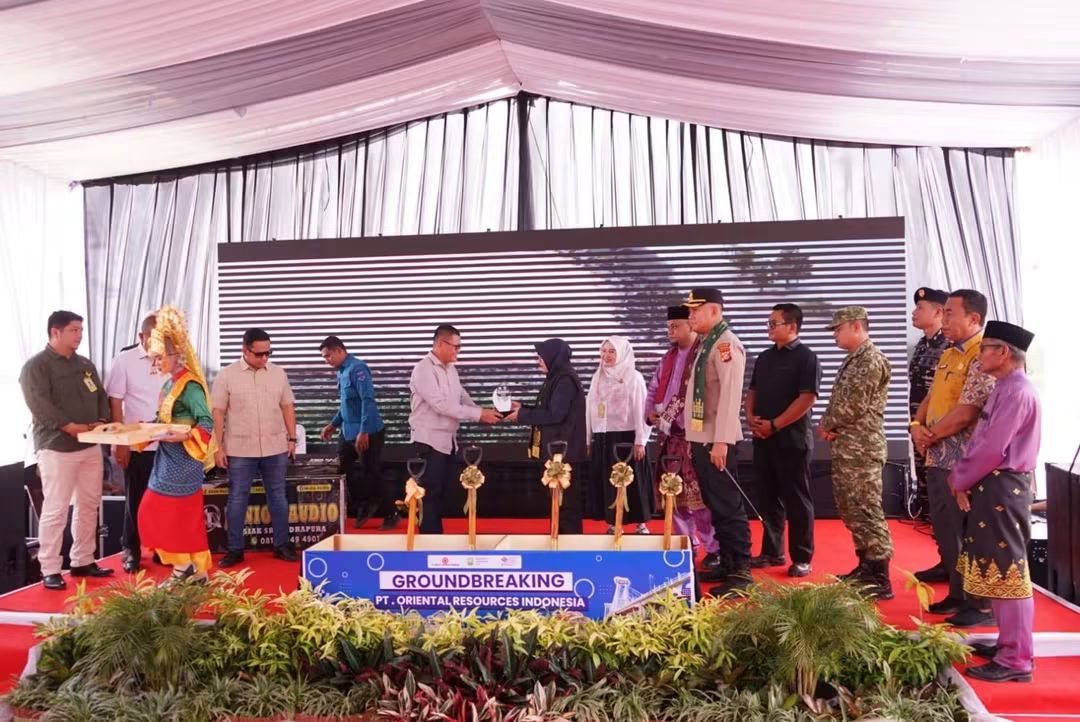 Wakil Ketua II DPRD Siak Laiskar Jaya Hadiri Peresmian PT Oriental Resources Indonesia di KITB