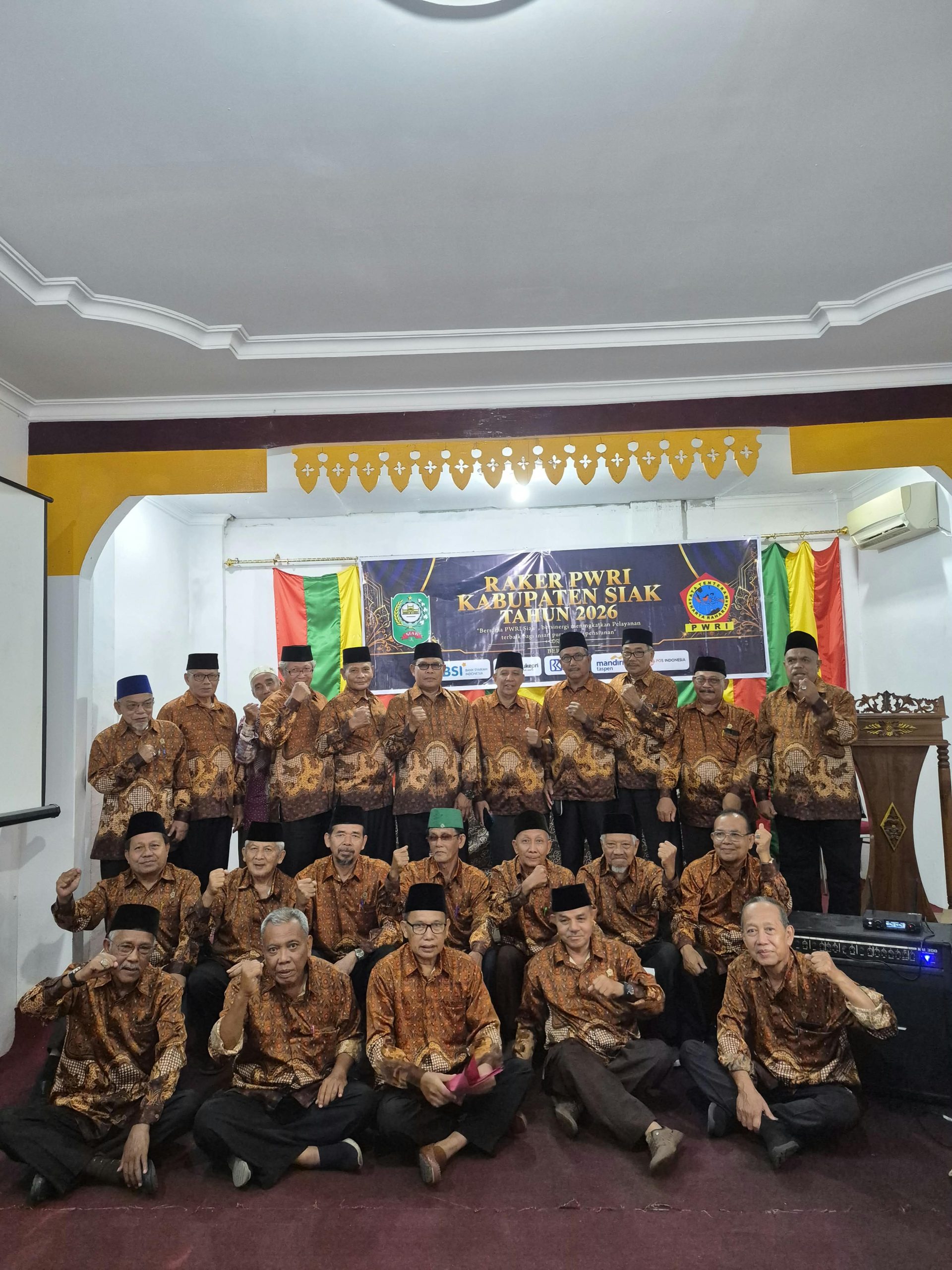 Tiga Mitra Tak Hadir di Raker PWRI Siak, Khaidir Kecewa: Aspirasi Pensiunan ASN Mau Disampaikan ke Siapa?