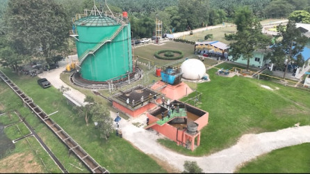 Riset Kyoto University di PTPN IV Regional III Berhasil Optimalisasi Produksi Biogas hingga 22 Persen